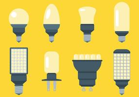 Icônes vectorielles des voyants lumineux vecteur