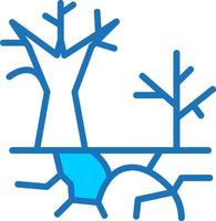 conception d'icône de vecteur de désertification