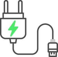 conception d'icônes créatives de chargeur vecteur