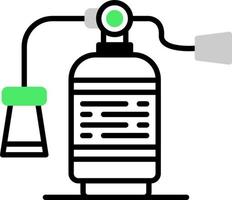 conception d'icône créative d'extincteur vecteur