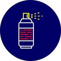 conception d'icône créative de pulvérisation de peinture vecteur