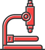 conception d'icône créative microscope vecteur