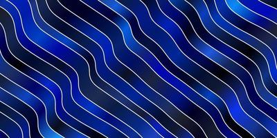 modèle vectoriel bleu clair avec des lignes courbes.