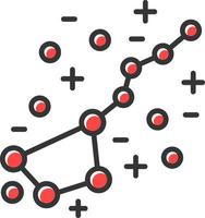 conception d'icône créative constellation vecteur