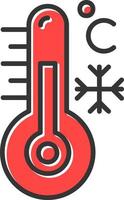 conception d'icône créative thermomètre vecteur