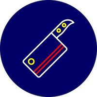 conception d'icône créative de couteau vecteur