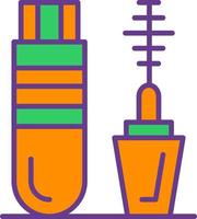 conception d'icône créative mascara vecteur