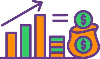 conception d'icône créative capitalisme vecteur