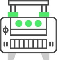 conception d'icône créative de machine vecteur