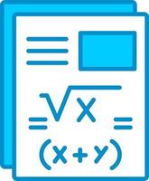 conception d'icônes créatives mathématiques vecteur