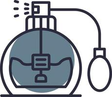 conception d'icônes créatives de parfum vecteur