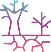 conception d'icône de vecteur de désertification