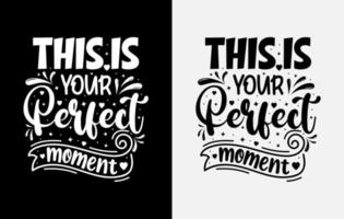 conception de t-shirt de lettrages, conception de t-shirt de motivation, conception de t-shirt de typographie vecteur