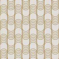 modèle sans couture art déco vintage. formes d'or géométriques d'art en ligne. illustration vectorielle d'ornements modernes. arrière-plan élégant rétro gatsby pour tissu, papier peint ou emballage vecteur