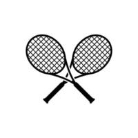 vecteur d'icône de raquette de tennis