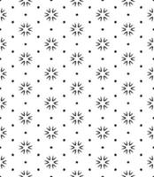 motif abstrait sans couture noir et blanc. arrière-plan et toile de fond. conception ornementale en niveaux de gris. vecteur