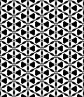 motif abstrait sans couture noir et blanc. arrière-plan et toile de fond. conception ornementale en niveaux de gris. vecteur