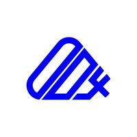création de logo de lettre oox avec graphique vectoriel, logo oox simple et moderne. vecteur