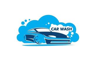 service de lavage de voiture, icône de l'atelier d'esthétique automobile vecteur