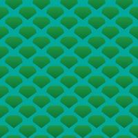 poisson de ligne géométrique abstraite écailles motif graphique en forme de losange fond vert. conception pour le textile, le papier peint, les vêtements, la toile de fond, la tuile, l'emballage, le tissu, l'impression d'art. style rétro moderne vecteur