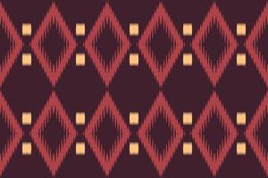 ikat imprime le motif sans couture des arrière-plans tribaux. ethnique géométrique batik ikkat numérique vecteur conception textile pour impressions tissu sari mughal brosse symbole andains texture kurti kurtis kurtas