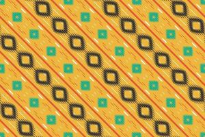 ethnique ikat rayures batik textile modèle sans couture conception de vecteur numérique pour impression saree kurti borneo tissu frontière brosse symboles échantillons designer