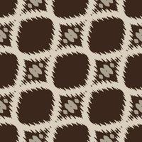 motif harmonieux de couleur tribale à pois ikat. ethnique géométrique batik ikkat numérique vecteur conception textile pour impressions tissu sari mughal brosse symbole andains texture kurti kurtis kurtas
