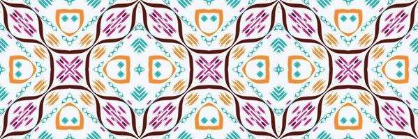 batik textile ethnique ikat rayure modèle sans couture conception de vecteur numérique pour impression saree kurti borneo tissu frontière brosse symboles swatches designer