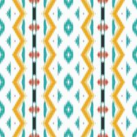 motif ikat damassé batik textile modèle sans couture numérique vecteur conception pour impression saree kurti borneo tissu frontière brosse symboles échantillons coton