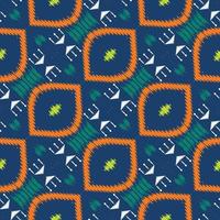 ethnique ikat vecteur batik textile modèle sans couture conception de vecteur numérique pour impression saree kurti borneo tissu frontière brosse symboles échantillons fête porter