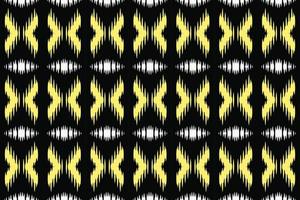 conception ikkat ou ikat arrière-plan tribal bornéo batik scandinave texture bohème conception de vecteur numérique pour impression saree kurti tissu brosse symboles échantillons