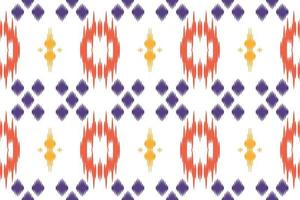 modèle sans couture de chevron tribal floral ikat. ethnique géométrique ikkat batik numérique vecteur conception textile pour impressions tissu sari mughal brosse symbole andains texture kurti kurtis kurtas