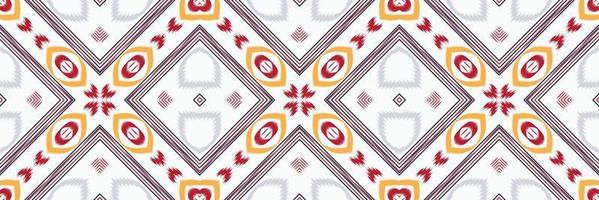 batik textile ethnique ikat texture modèle sans couture conception de vecteur numérique pour impression saree kurti borneo tissu frontière brosse symboles swatches designer