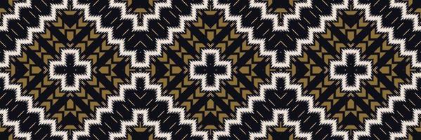 ethnique ikat triangle batik textile modèle sans couture conception de vecteur numérique pour impression saree kurti borneo tissu frontière brosse symboles échantillons élégant