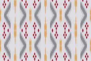 motif sans couture de fond tribal de tissu ikat. ethnique géométrique batik ikkat numérique vecteur conception textile pour impressions tissu sari mughal brosse symbole andains texture kurti kurtis kurtas