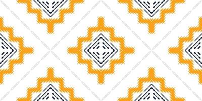 Ikkat ou ikat aztèque batik textile modèle sans couture conception de vecteur numérique pour impression saree kurti borneo tissu frontière brosse symboles échantillons élégant
