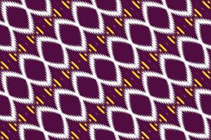 Ikkat ou Ikat Stripe Batik Textile Seamless Pattern Digital Vector Design Pour Imprimer Saree Kurti Bornéo Tissu Frontière Brosse Symboles Nuancier Élégant