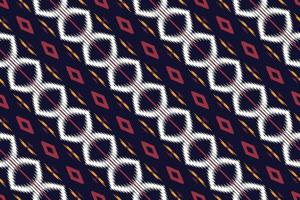 ethnique ikat bande batik textile modèle sans couture conception de vecteur numérique pour impression saree kurti borneo tissu frontière brosse symboles échantillons fête porter