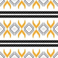 ikat vecteur motif abstrait tribal sans soudure. ethnique géométrique batik ikkat numérique vecteur conception textile pour impressions tissu sari mughal brosse symbole andains texture kurti kurtis kurtas