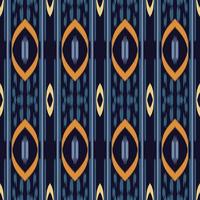 ethnique ikat texture batik textile modèle sans couture conception de vecteur numérique pour impression saree kurti borneo tissu frontière brosse symboles échantillons fête porter