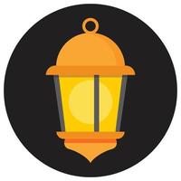 icône du ramadan pour la lanterne. vecteur