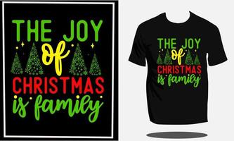 conception de t-shirt de noël ou chemise de typographie de noël et conception de t-shirt du père noël ou vecteur