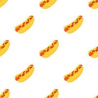 vecteur transparente motif hot-dog