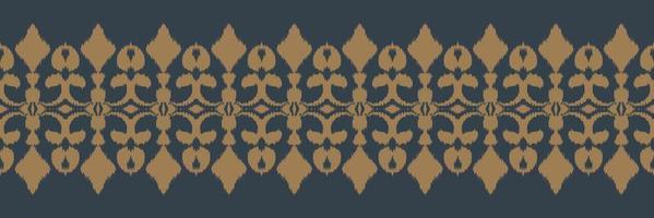 batik textile ikat cadre modèle sans couture conception de vecteur numérique pour impression saree kurti borneo tissu frontière brosse symboles échantillons coton