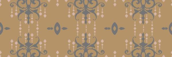 ikat impression batik textile modèle sans couture conception de vecteur numérique pour impression saree kurti borneo tissu frontière brosse symboles swatches designer
