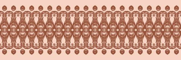 batik textile ikkat ou ikat fleurs modèle sans couture conception de vecteur numérique pour impression saree kurti borneo tissu frontière pinceau symboles swatches designer