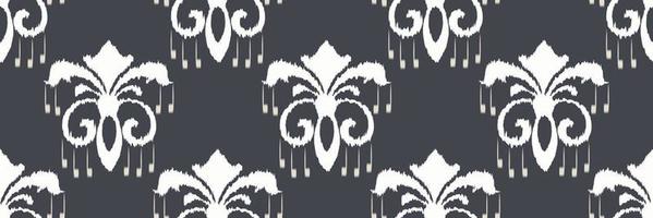 ikat damassé broderie scandinave, ikat sans couture tribal africain, ethnique nativité textile numérique conception asiatique art ancien pour les impressions tissu sari moghol andains texture kurti kurtis kurtas vecteur