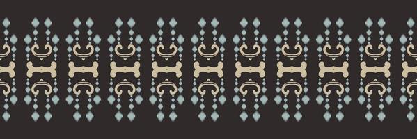 motifs ikat motif sans couture de couleur tribale. ethnique géométrique ikkat batik numérique vecteur conception textile pour impressions tissu sari mughal brosse symbole andains texture kurti kurtis kurtas