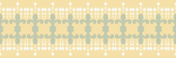 modèle sans couture d'arrière-plans tribaux de frontière ikat. ethnique géométrique batik ikkat numérique vecteur conception textile pour impressions tissu sari mughal brosse symbole andains texture kurti kurtis kurtas