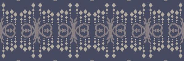 batik textile ethnique ikat tissu modèle sans couture conception de vecteur numérique pour impression saree kurti frontière de tissu de bornéo symboles de brosse concepteur d'échantillons
